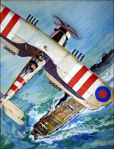 Fairey Swordfish art by Ferdinando Tacconi