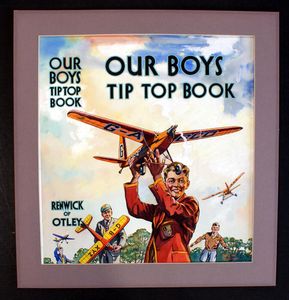 Our Boys Tip Top Book Cover art by George H. Blow