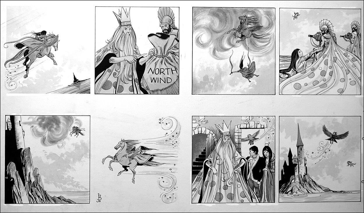 The Sea Kings Island Part 8 (TWO pages) art by John M Burns