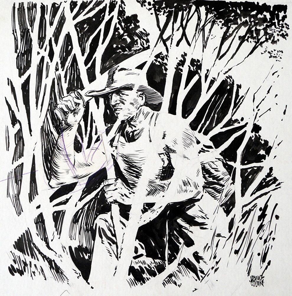 Story illustration 4 art by Neville Colvin