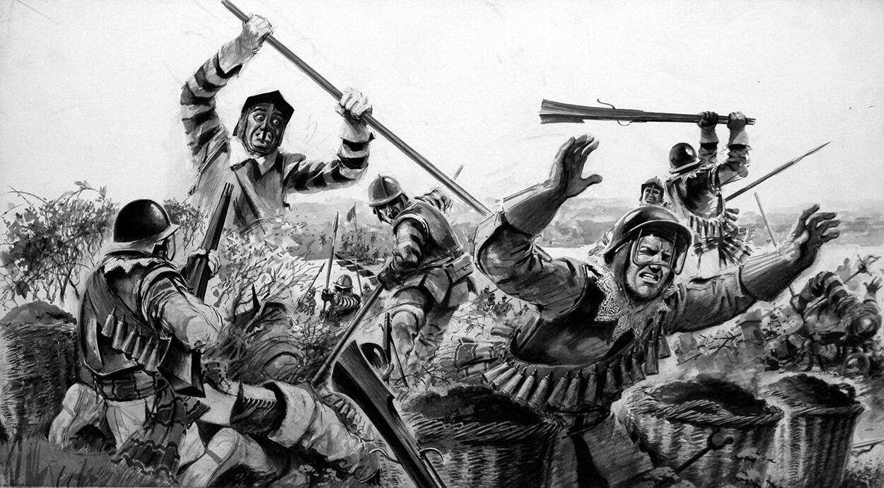 Cromwell's Final Triumph art by Graham Coton