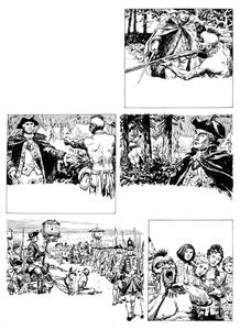 The Last of the Mohicans 12 art by Cecil Doughty