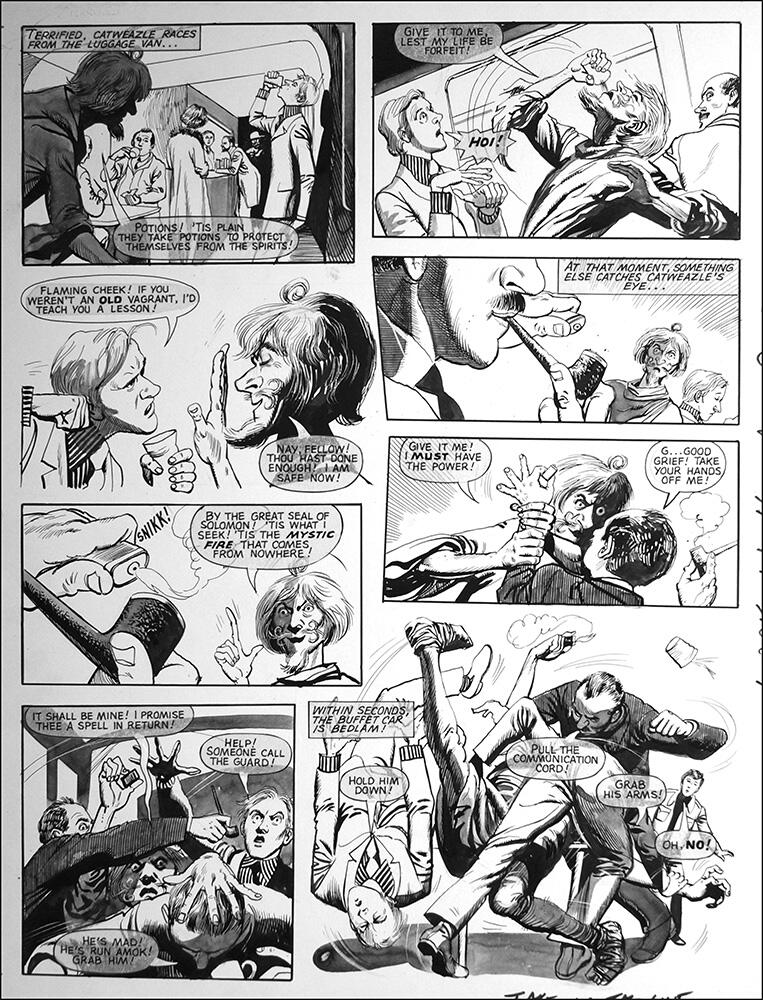 2nd page of story art by Gerry Embleton