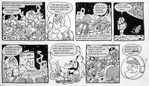 Roger Ramjet: Martians art by Andy Lanning