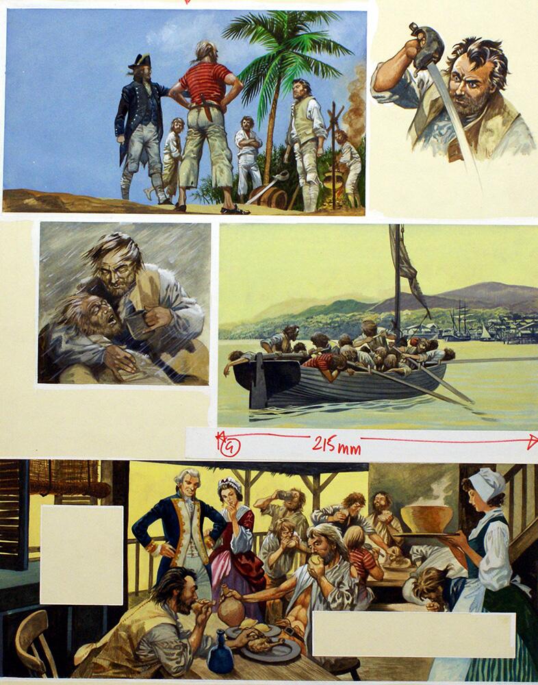 Captain Bligh FG art by Peter Jackson
