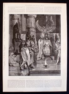 Cleopatra: The Double Crown art by Richard Caton Woodville Jr