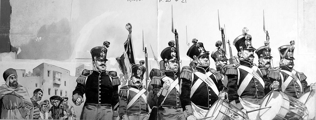 Foreign Legion art by Angus McBride