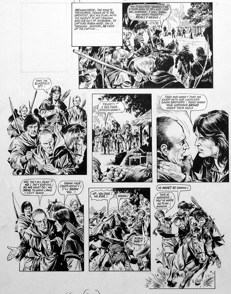 Robin of Sherwood: He Must be Shown art by Mike Noble