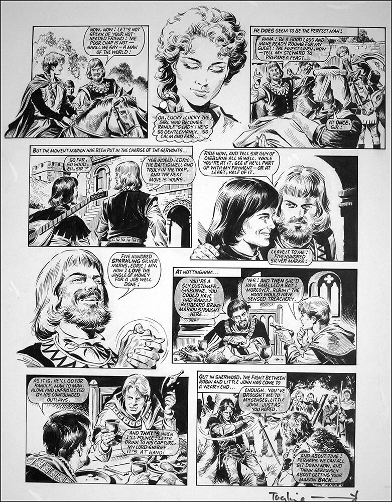 2nd page of story art by Mike Noble