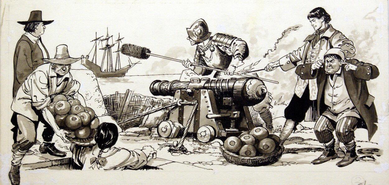 The Pirates and the Cheese Cannonballs art by Nadir Quinto
