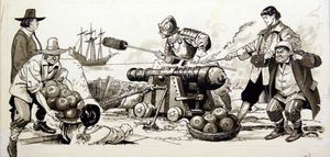 The Pirates and the Cheese Cannonballs art by Nadir Quinto