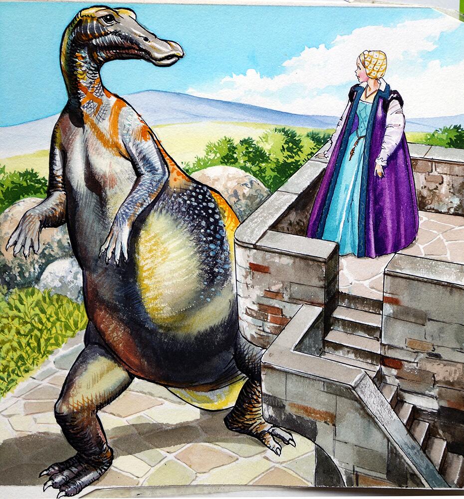 The Lady and the Dragon: Fancy a Ride? art by Nadir Quinto