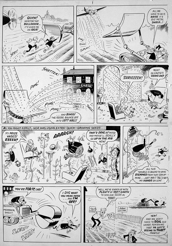 2nd page art by Reg Parlett