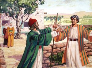 Return of the Prodigal son art by Patrick Nicolle
