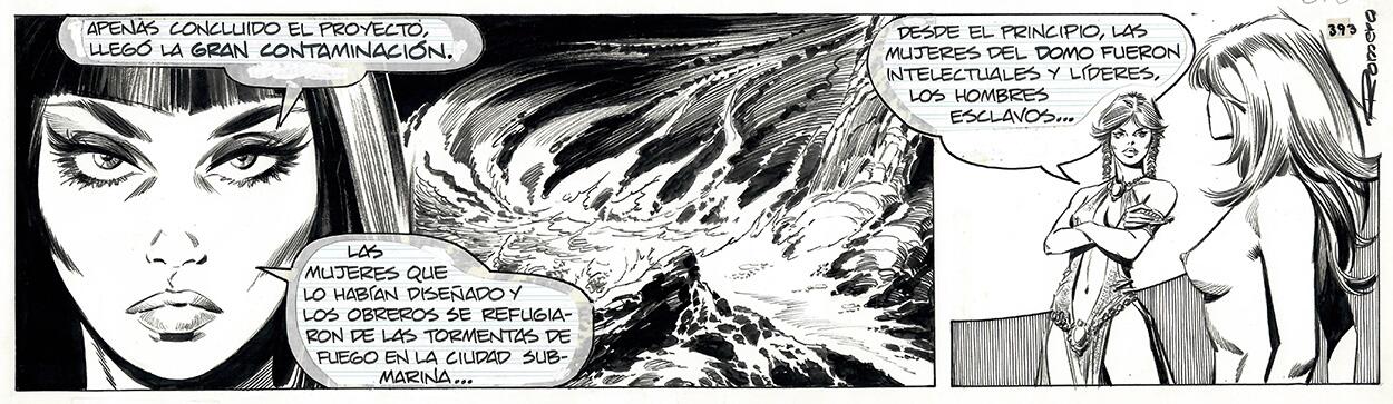 AXA daily strip 393 art by Enric Badia Romero
