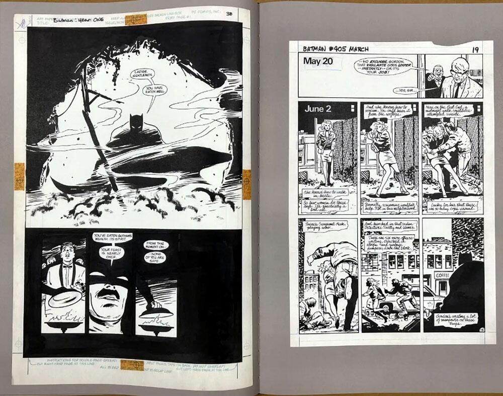 David Mazzucchelli's Batman Year One (Artist's Edition) by Frank Miller