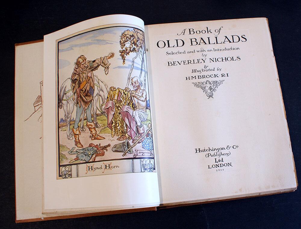 A Book of Old Ballads by Beverley Nichols