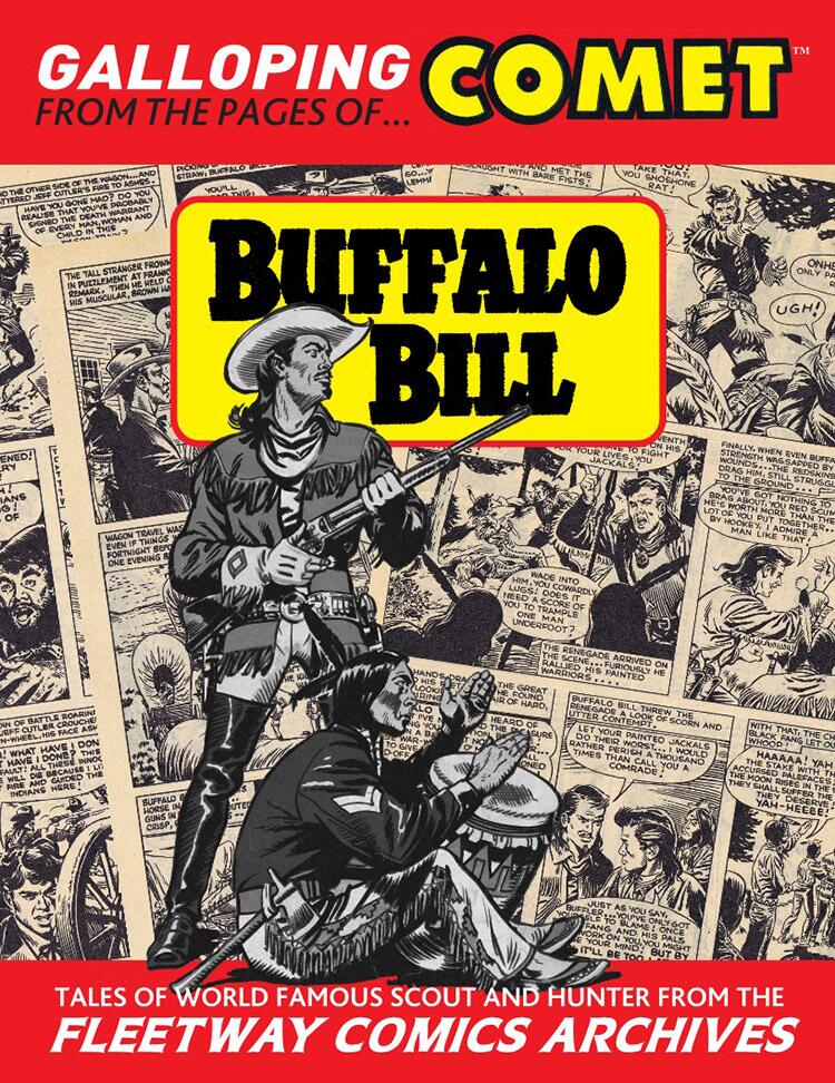 front cover (may change), Fleetway Comics Archives: BUFFALO BILL (Jesus Blasco)