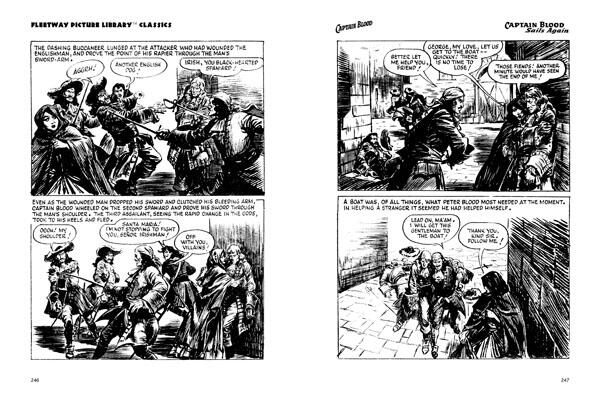 Fleetway Picture Library Classics: CAPTAIN BLOOD by Raphael Sabatini by Raphael Sabatini; introduction by Norman Wright