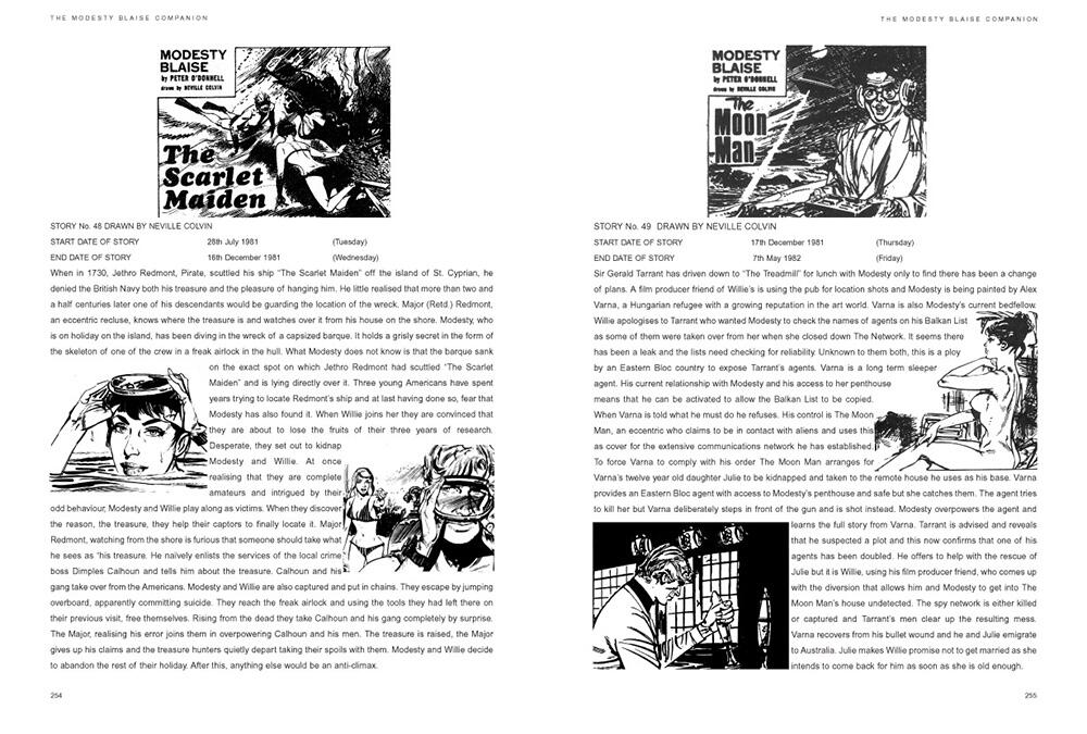 The Modesty Blaise Companion Expanded Edition by Lawrence Blackmore (original works by Peter O'Donnell)
