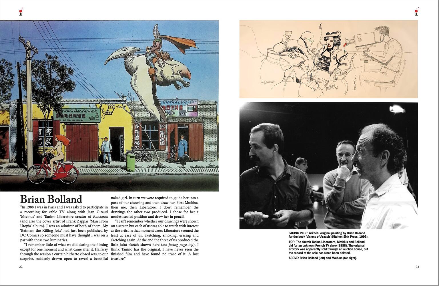 Brian Bolland and Mœbius, illustrators ANNUAL SUBSCRIPTION Four issues 51 - 54