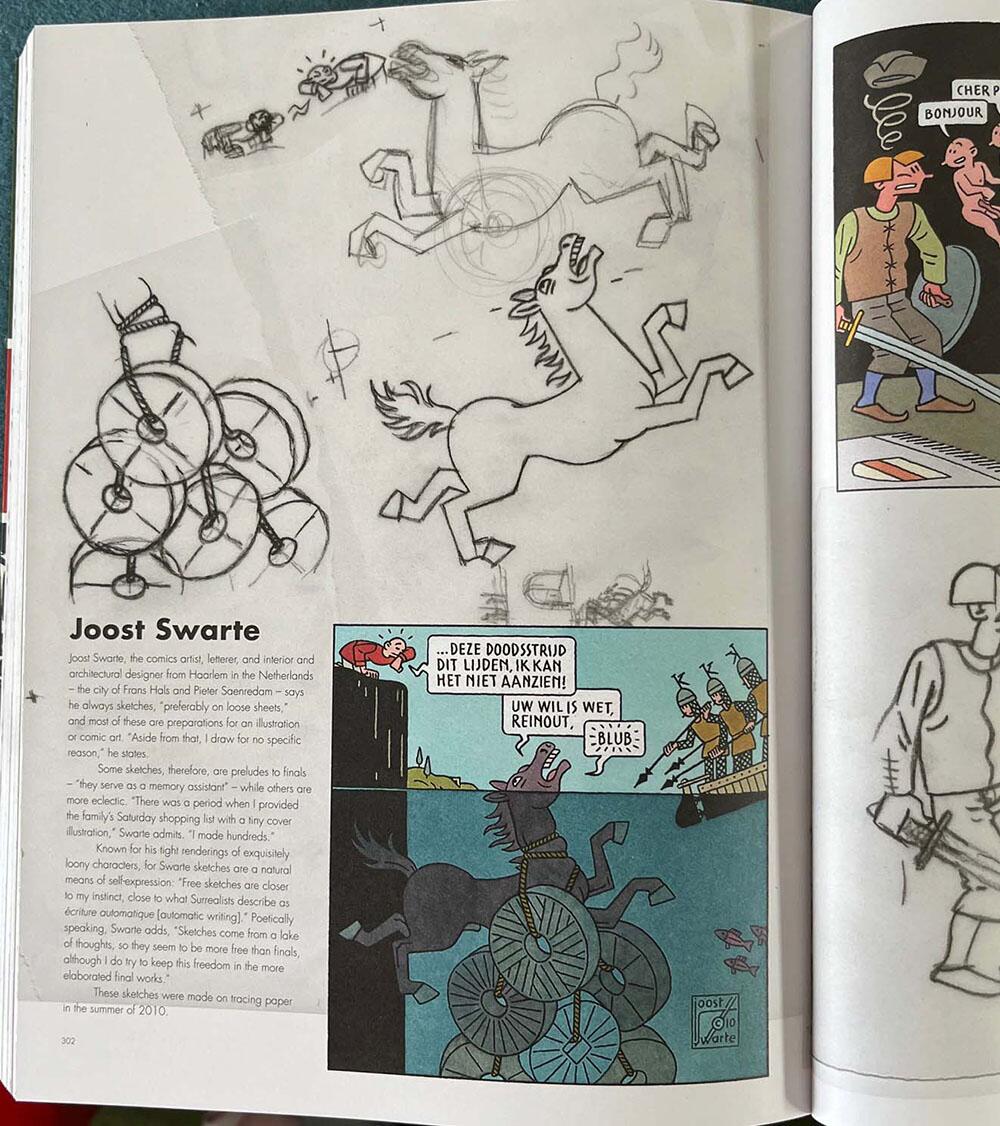 Comics Sketchbooks: The Private Worlds of Today's Most Creative Talents by Steven Heller