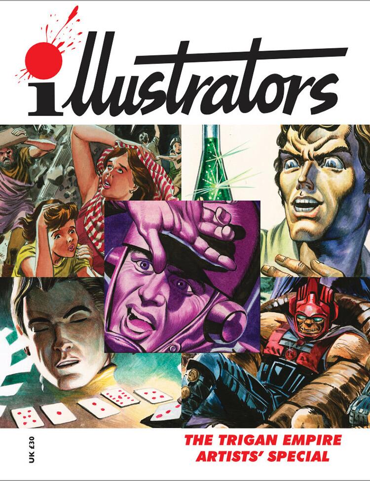 back cover, The Trigan Empire Artists' Special (Illustrators Special #17)
