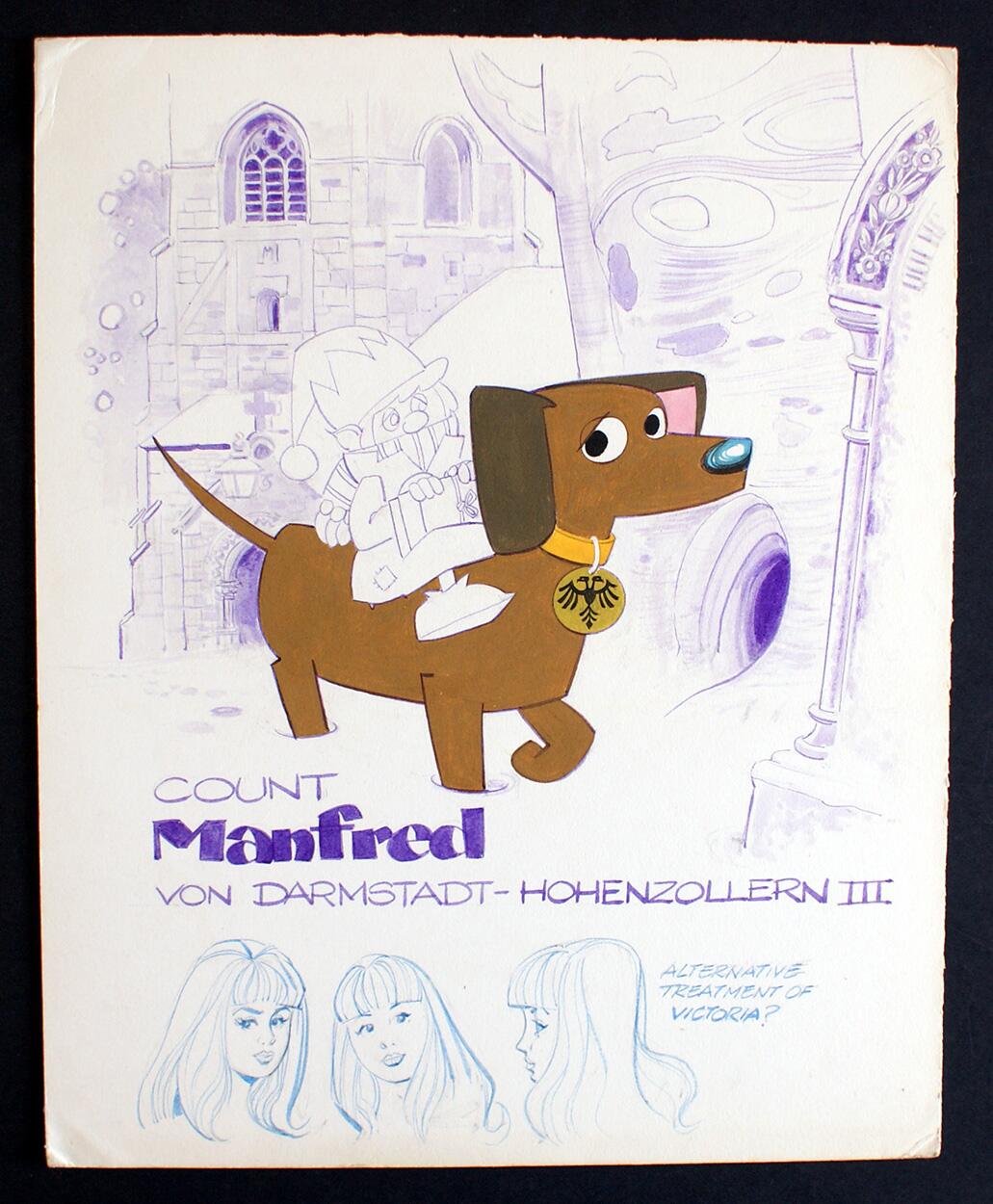 Count Manfred art by John Donnelly
