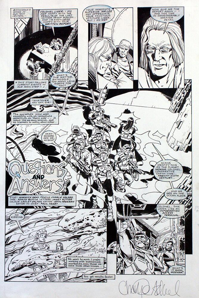 Charlie Adlard artist biography