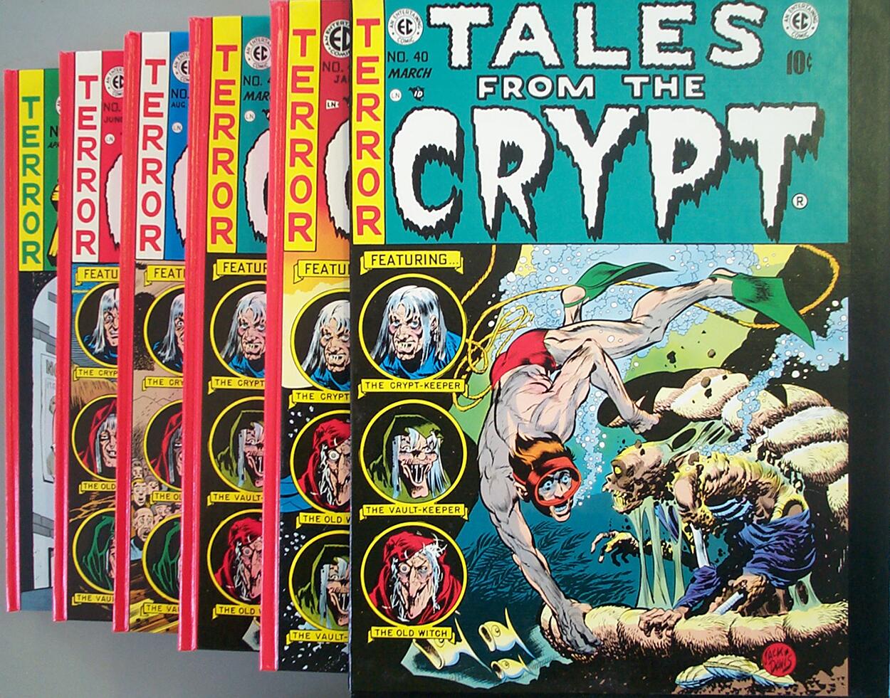 The Complete EC Library: Tales From The Crypt  (5 Volume Boxed Set) by Edited by Al Feldstein, written by Al Feldstein, William M. Gaines & others