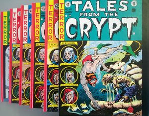 The Complete EC Library: Tales From The Crypt  (5 Volume Boxed Set) by Edited by Al Feldstein, written by Al Feldstein, William M. Gaines & others