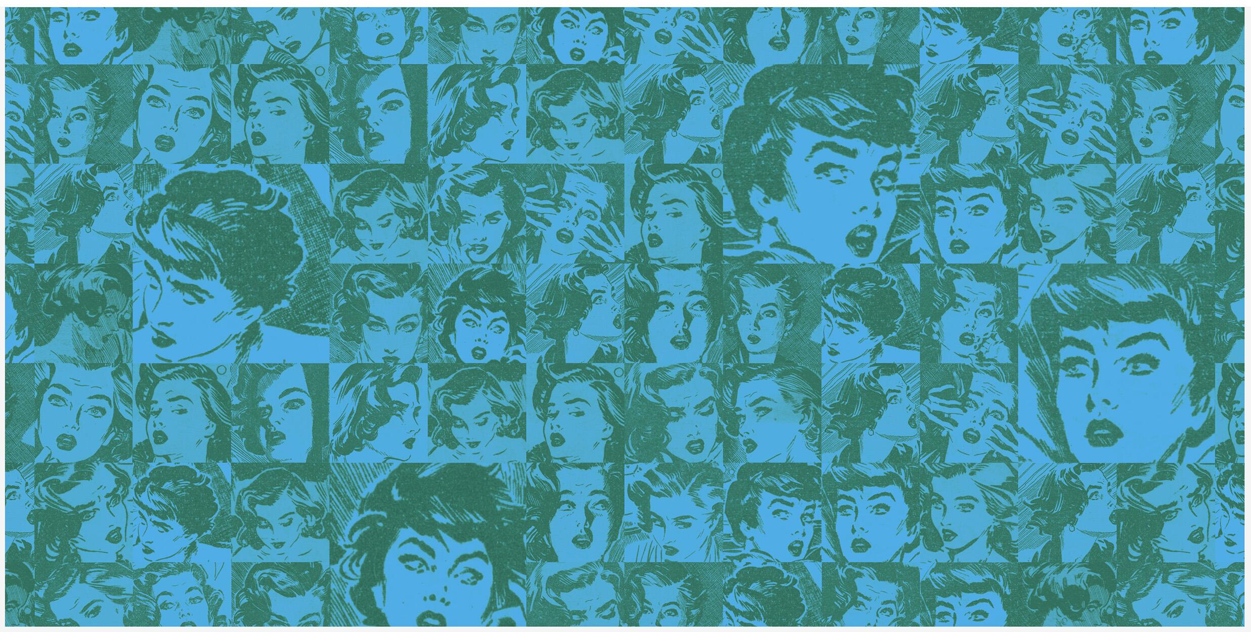 Endpapers, David Wright's Jo