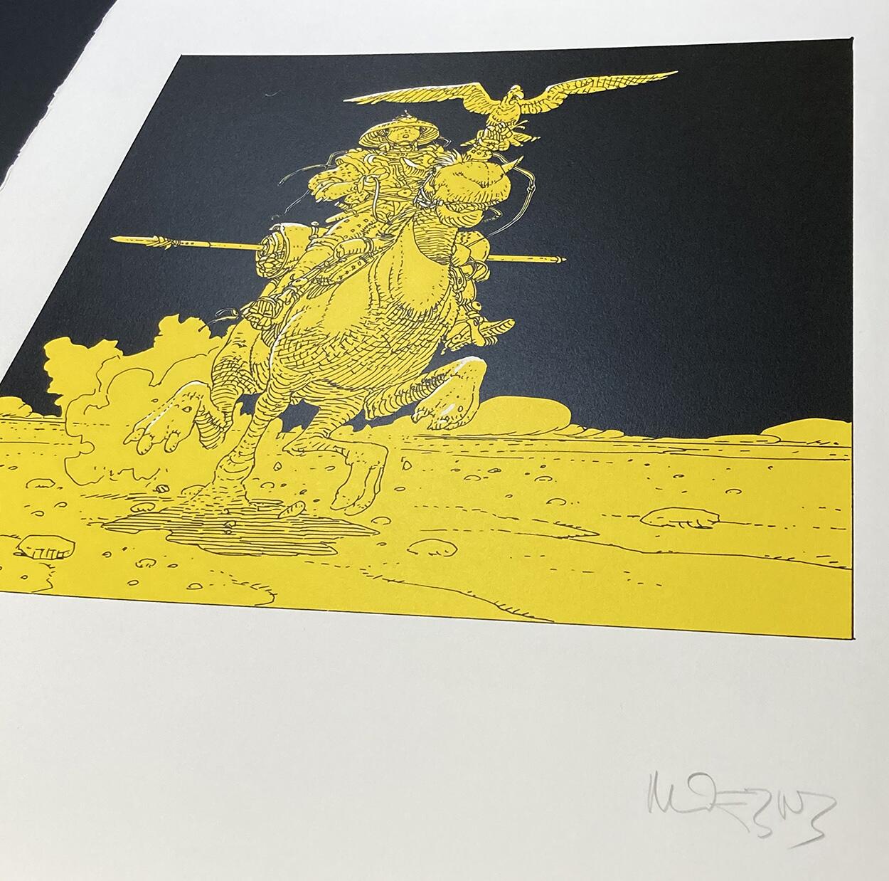 artist signature art by Moebius (Jean Giraud)