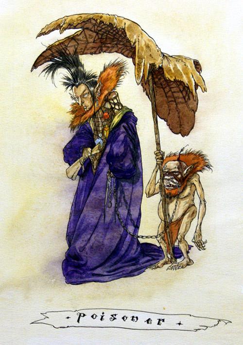 Chris Riddell at the Illustration Art Gallery