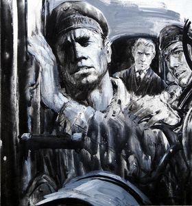 UB-65 The Haunted U-Boat art by Neville Dear