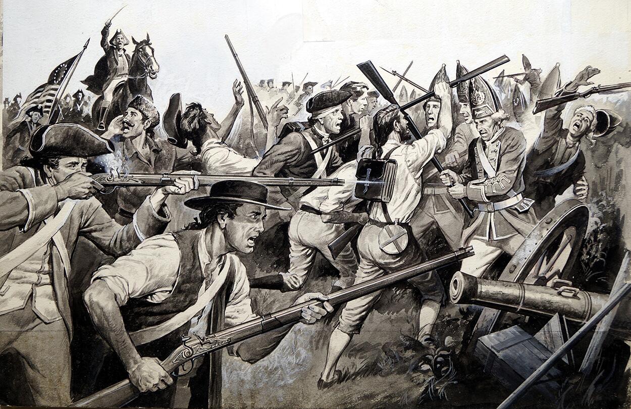 Independence art by Gerry Embleton