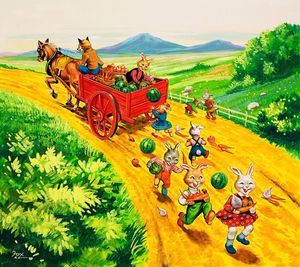Brer Rabbit: What The Fox Doesn't See art by Henry Fox