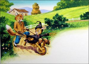 Penny for the Guy art by Henry Fox