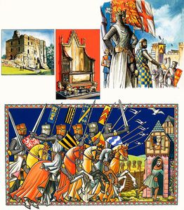 Edward I The Hammer Of The Scots art by Dan Escott