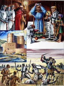 Tales of the Teutonic Knights: Flooded Nile art by Dan Escott