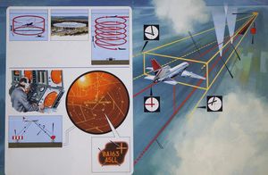 Air Traffic Control - Holding Patterns art by Wilf Hardy