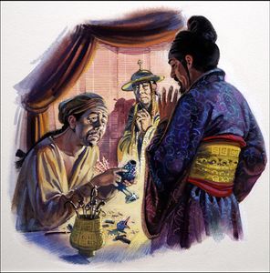 The Emperor and the Nightingale - Secrets Revealed art by Andrew Howat