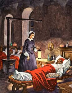 Florence Nightingale art by Peter Jackson