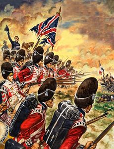Waterloo a Glorious Victory art by Peter Jackson