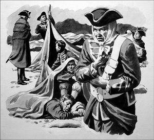 Mercenaries in the War of Independence art by Bill Lacey
