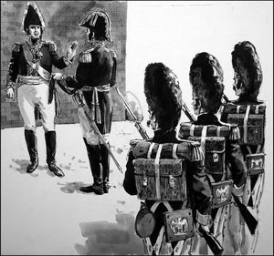 The Death of Marshal Ney art by William Francis Marshall