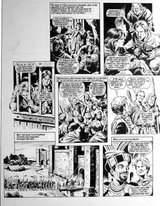 Robin of Sherwood - Relish (TWO pages) art by Mike Noble