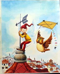 A Fairy On The Steeple art by Jose Ortiz
