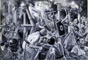 Carthage. Cata the Elder 150BC art by Paul Rainer
