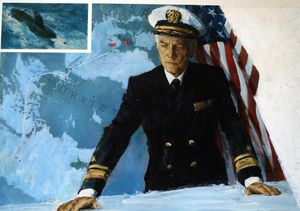 The Last Mayday book cover art art by Len Thurston